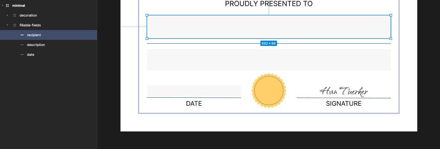 Figma object id&#39;s